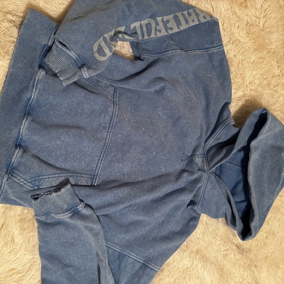 Grateful Dead Blue Hoodie with Gray Graphics - Picture 2 of 5